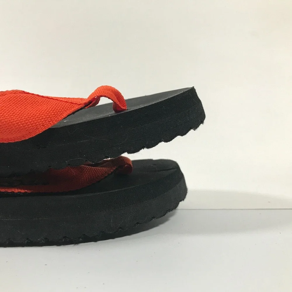 NCAA OSU Oklahoma State Cowboys Nylon Flip Flop Thong Mens‎ US 7/8 UK 7 EU 40.5